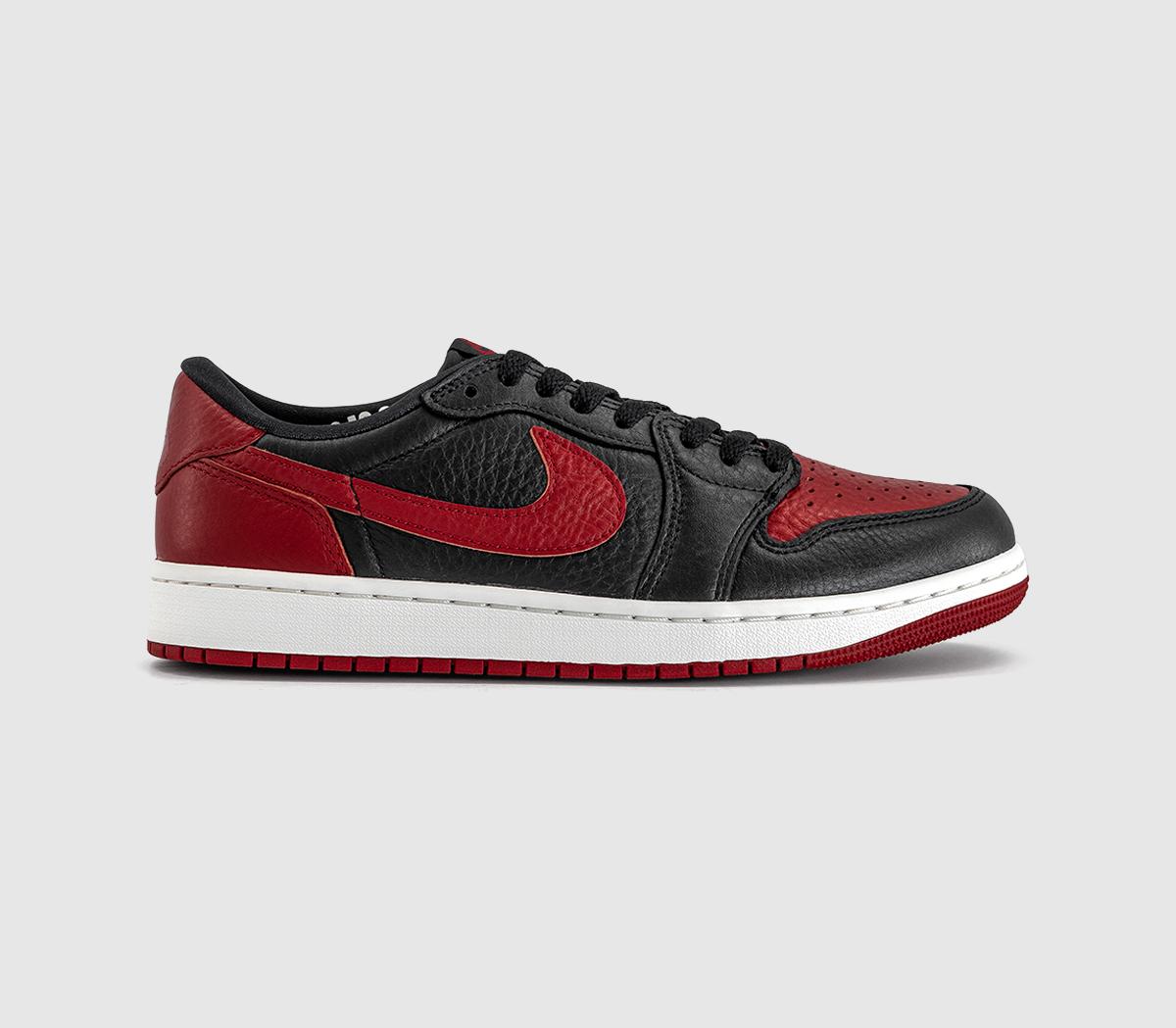 Jordan Air 1 Low Og Varsity Red Summit White Black in  Size 6.5, Offspring