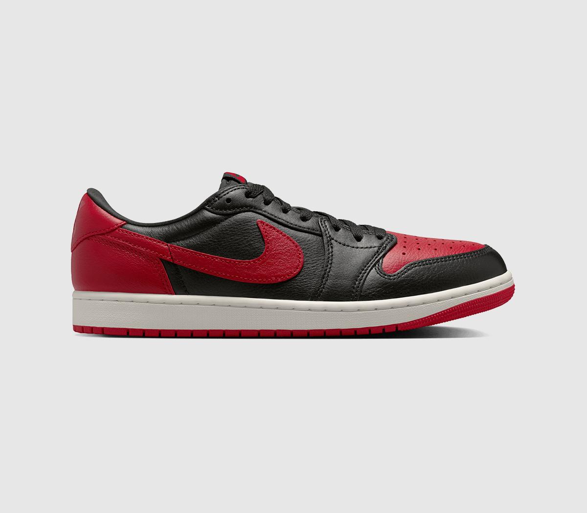 JordanAir Jordan 1 Low OGBlack Black Varsity Red Summit White