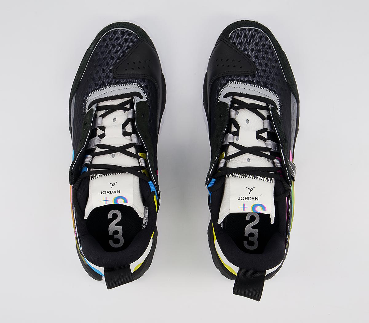Jordan Jordan Delta 2 Trainers Jordan Jordan Delta 2 Trainers Black White Blue Hero Pink Black