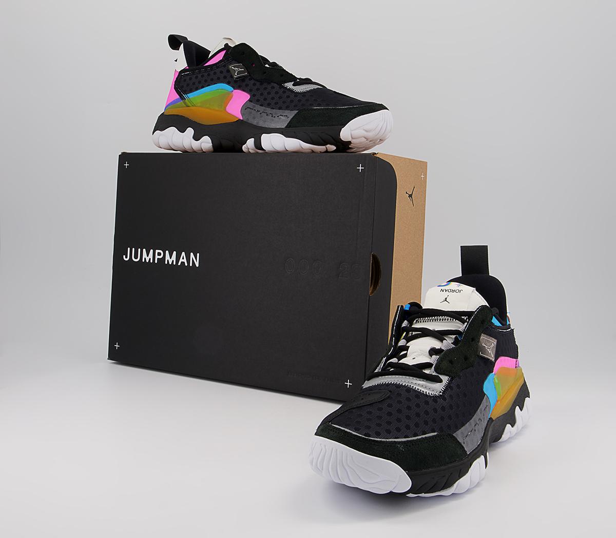 Jordan Jordan Delta 2 Trainers Jordan Jordan Delta 2 Trainers Black White Blue Hero Pink Black