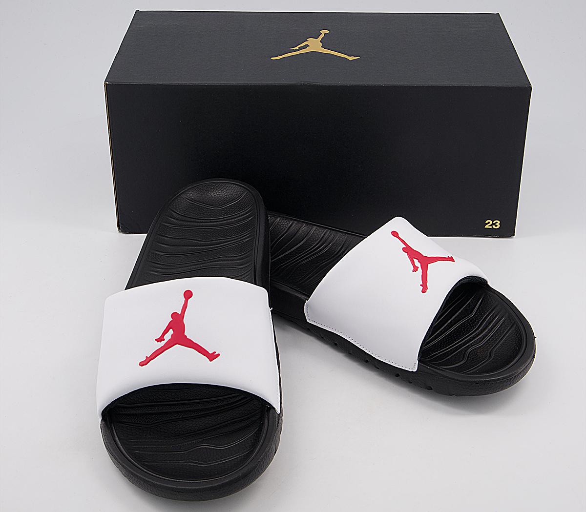 Jordan Jordan Break Slides Jordan Jordan Break Slides White Red