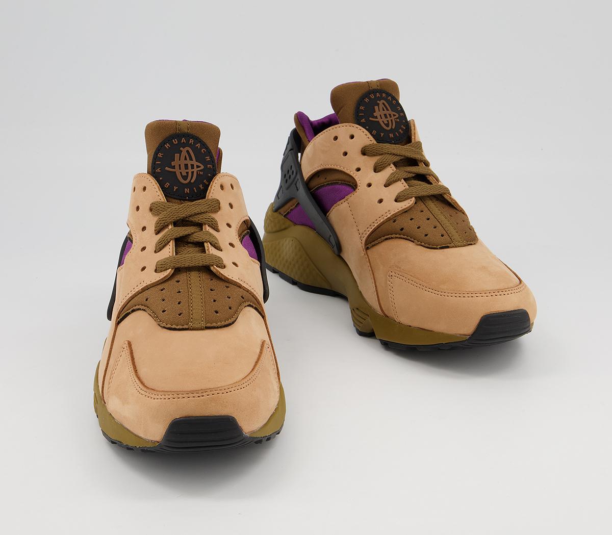 Nike Air Huarache Trainers Nike Air Huarache Trainers Praline Umber Vine Black