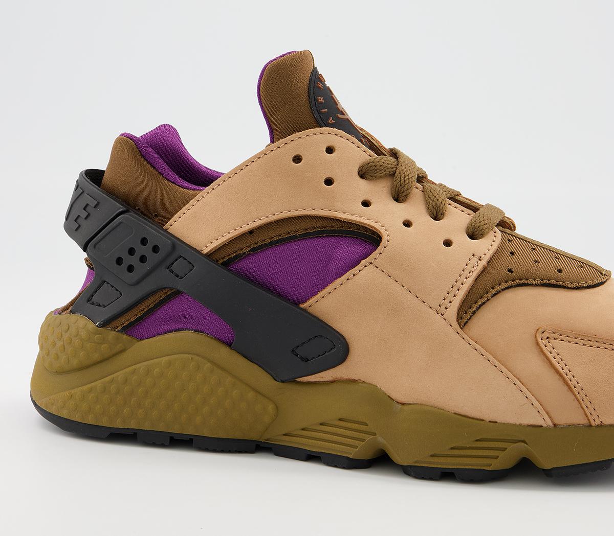 Nike Air Huarache Trainers Nike Air Huarache Trainers Praline Umber Vine Black