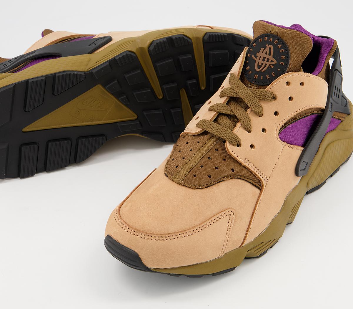 Nike Air Huarache Trainers Nike Air Huarache Trainers Praline Umber Vine Black