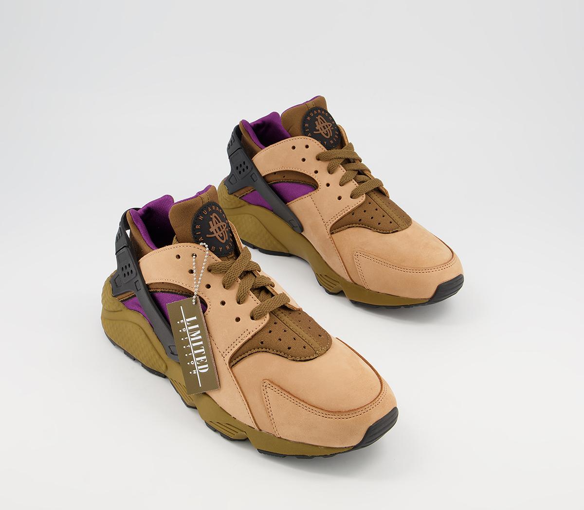 Nike Air Huarache Trainers Nike Air Huarache Trainers Praline Umber Vine Black