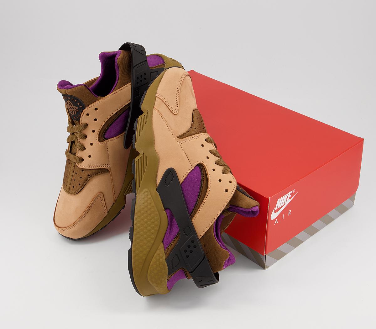 Nike Air Huarache Trainers Nike Air Huarache Trainers Praline Umber Vine Black