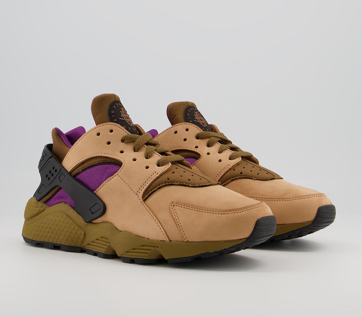 Nike Air Huarache Trainers Nike Air Huarache Trainers Praline Umber Vine Black