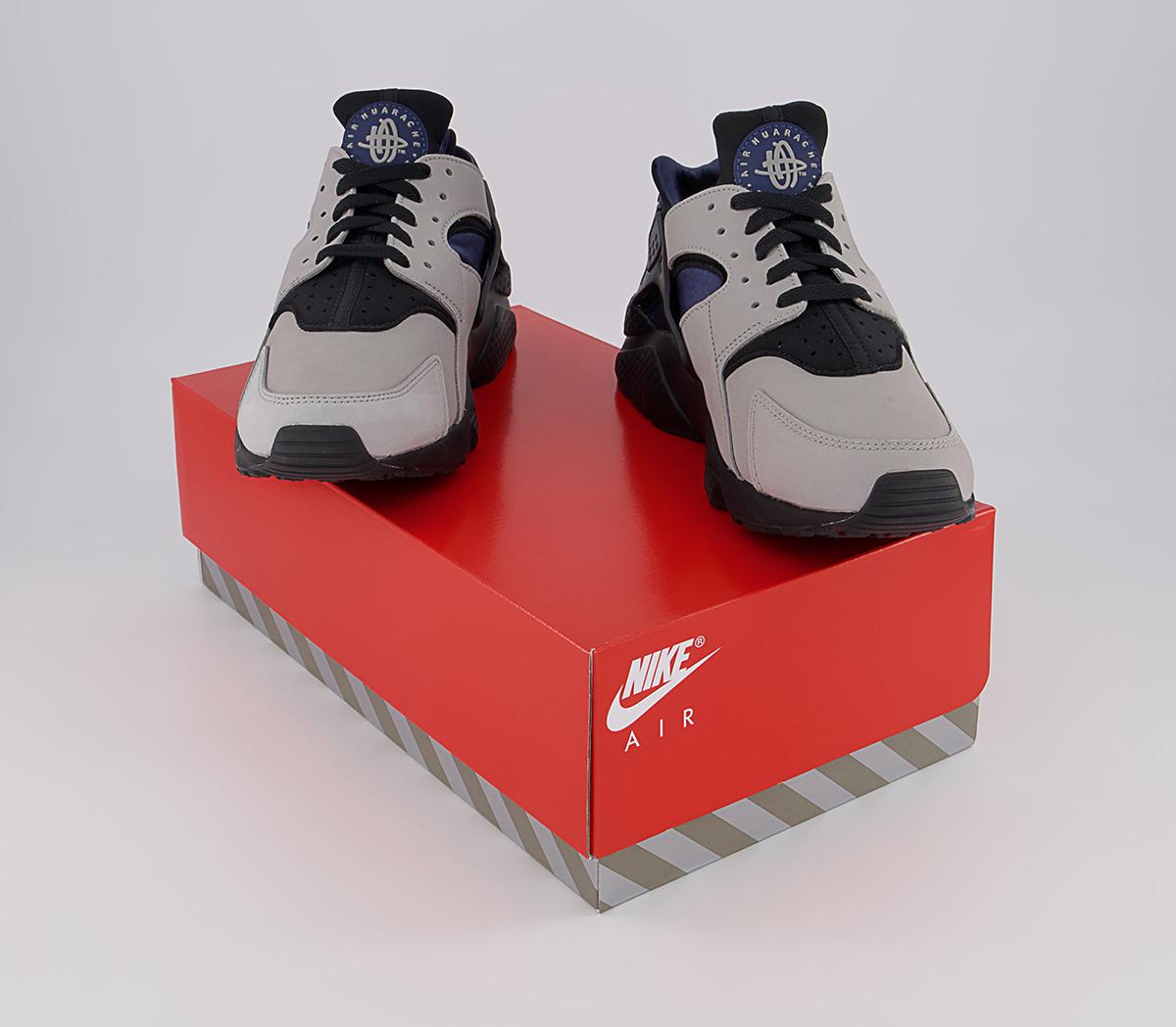 Nike Air Huarache Trainers Nike Air Huarache Trainers Shadow Midnight Navy Black