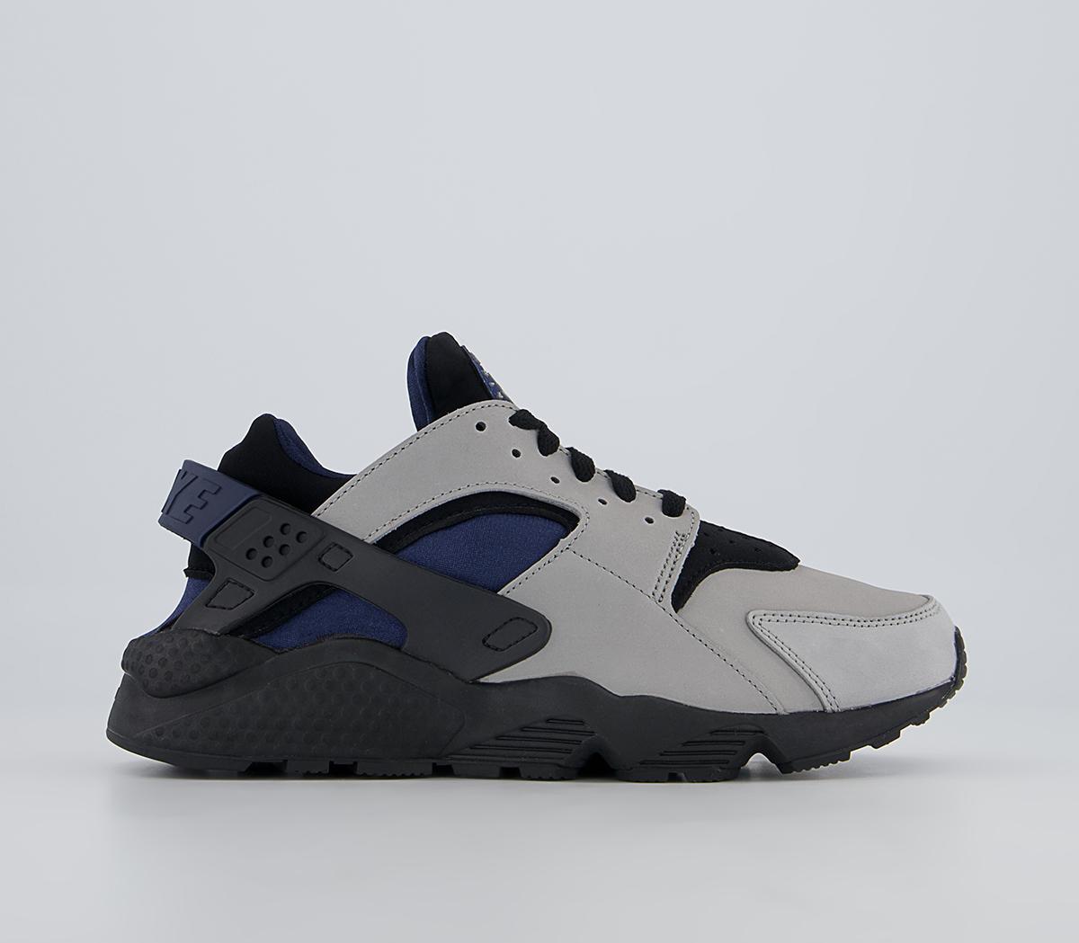 Frank Worthley También etc. Nike Air Huarache Trainers Shadow Midnight Navy Black - Christmas Gift  Guide for Him