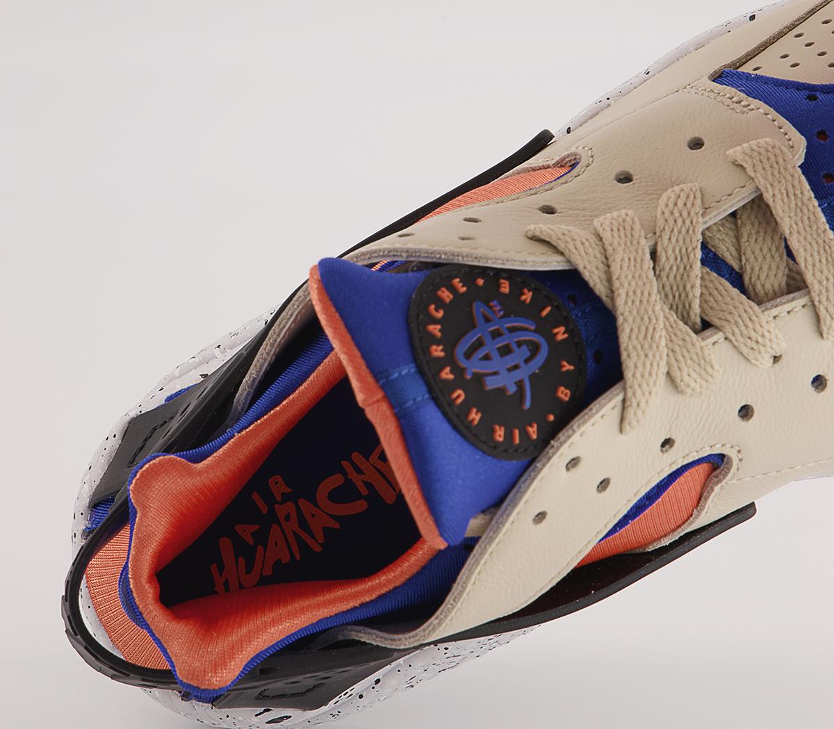 Nike Air Huarache Trainers Nike Air Huarache Trainers Rattan Hyper Royal Bright Mandarin Black Pure Plat