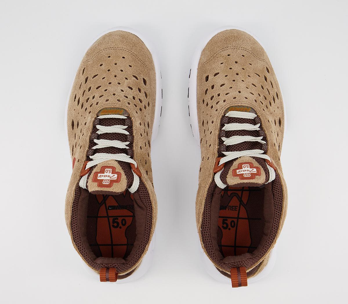 Nike Free Run Trail Trainers Nike Free Run Trail Trainers Dark Driftwood Dark Russet Light Chocolate