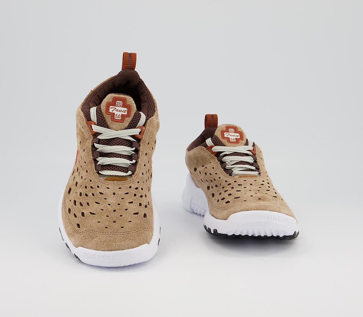 Nike Free Run Trail Trainers Nike Free Run Trail Trainers Dark Driftwood Dark Russet Light Chocolate