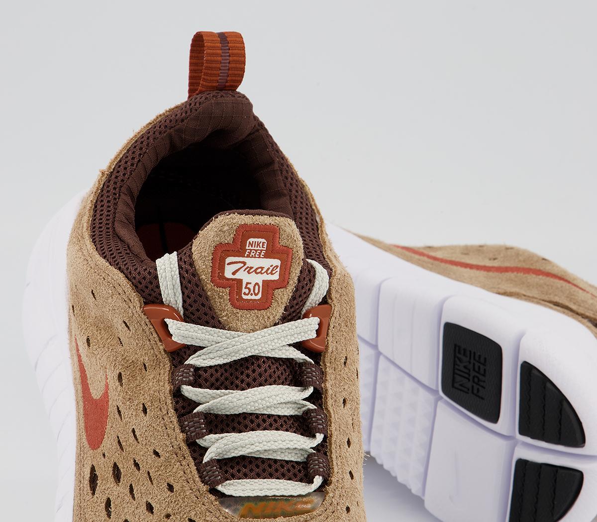 Nike Free Run Trail Trainers Nike Free Run Trail Trainers Dark Driftwood Dark Russet Light Chocolate
