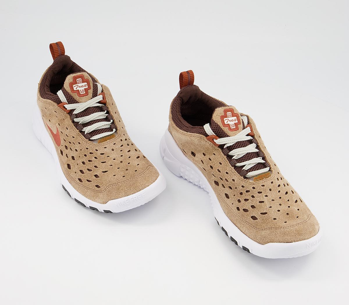 Nike Free Run Trail Trainers Nike Free Run Trail Trainers Dark Driftwood Dark Russet Light Chocolate