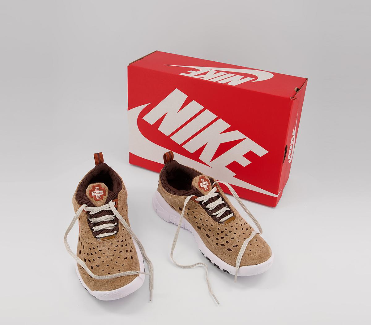 Nike Free Run Trail Trainers Nike Free Run Trail Trainers Dark Driftwood Dark Russet Light Chocolate