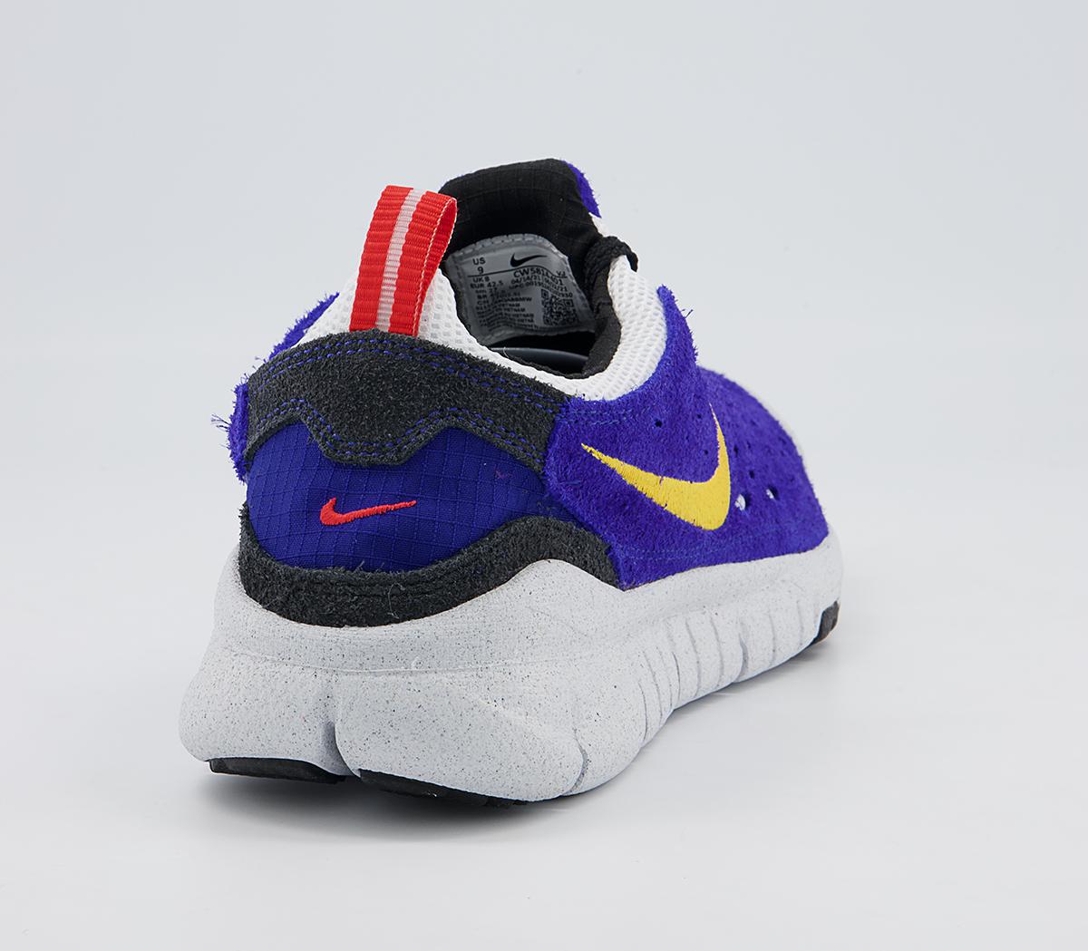 Nike Free Run Trail Trainers Nike Free Run Trail Trainers Concord Taxi Habanero Red White Black