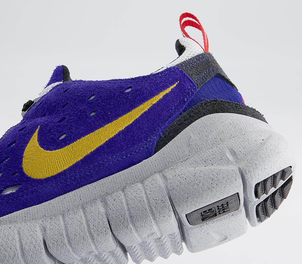 Nike Free Run Trail Trainers Nike Free Run Trail Trainers Concord Taxi Habanero Red White Black