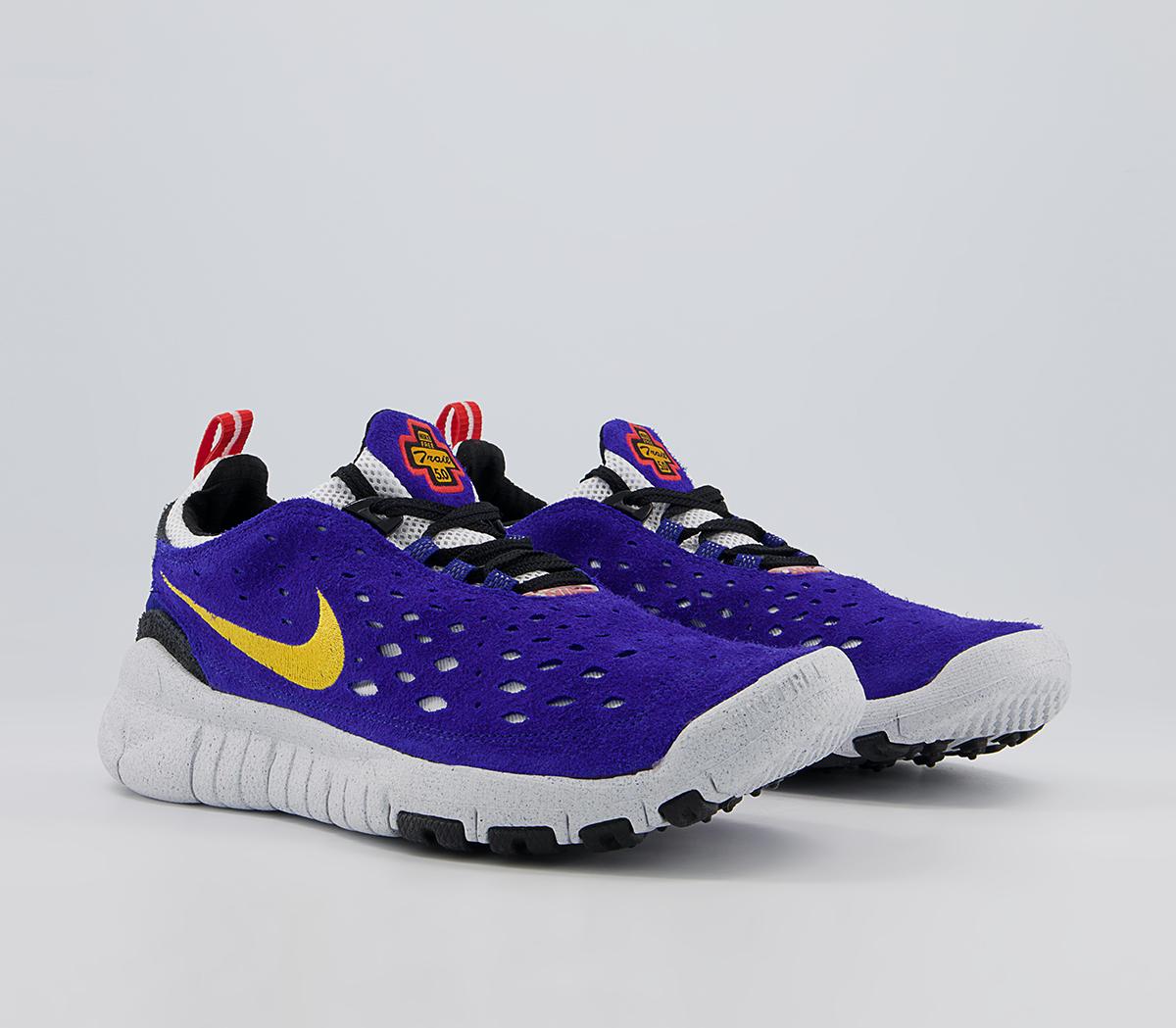 Nike Free Run Trail Trainers Nike Free Run Trail Trainers Concord Taxi Habanero Red White Black