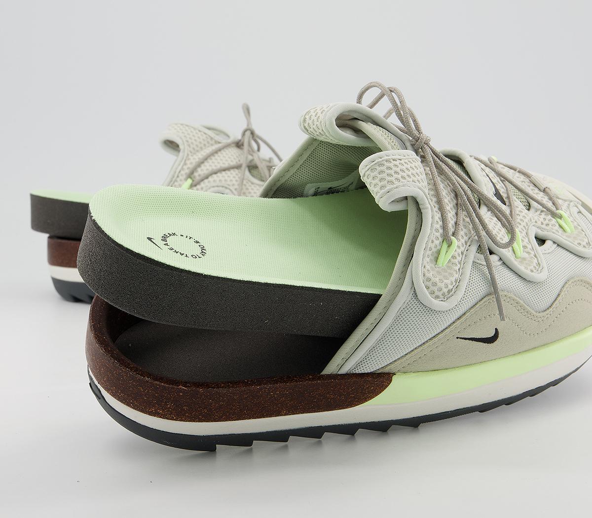 Nike Offline 2.0 Slides Bone Black Stone Barely Volt Sail Black Men’s