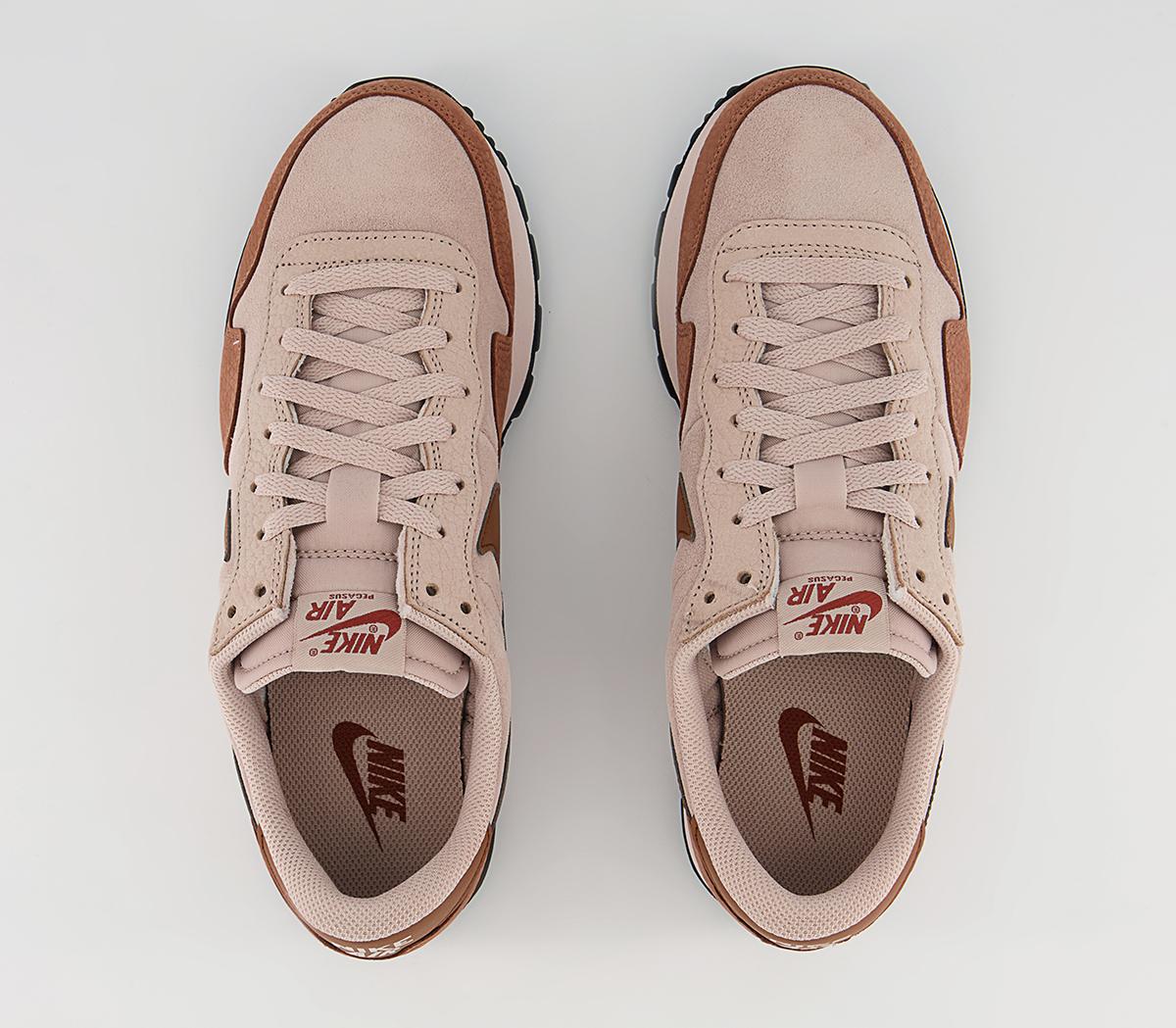 Nike Air Pegasus 83 Trainers Nike Air Pegasus 83 Trainers Fossil Stone Canyon Rust Fossil Rose Light Orewood