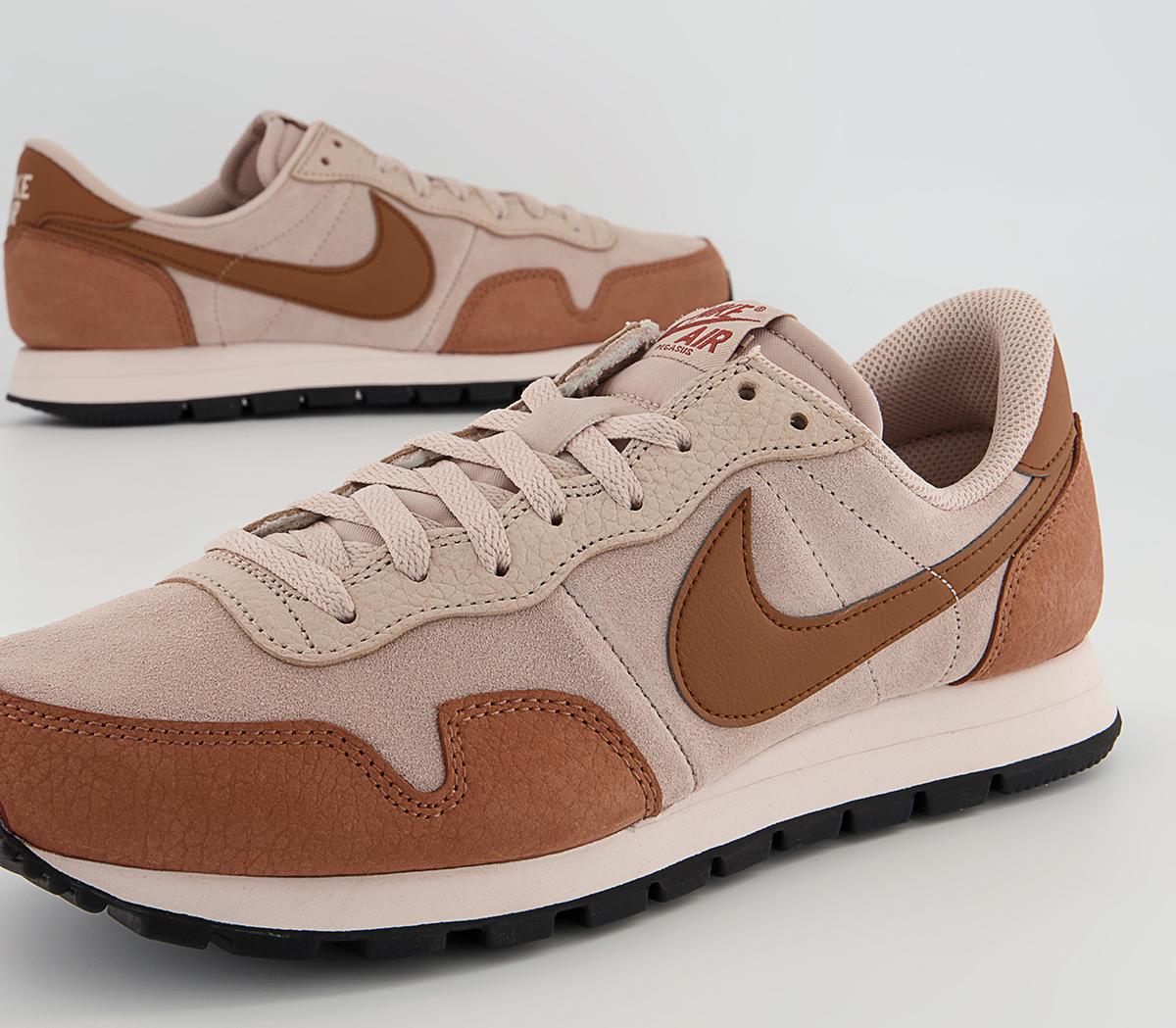 Nike Air Pegasus 83 Trainers Nike Air Pegasus 83 Trainers Fossil Stone Canyon Rust Fossil Rose Light Orewood