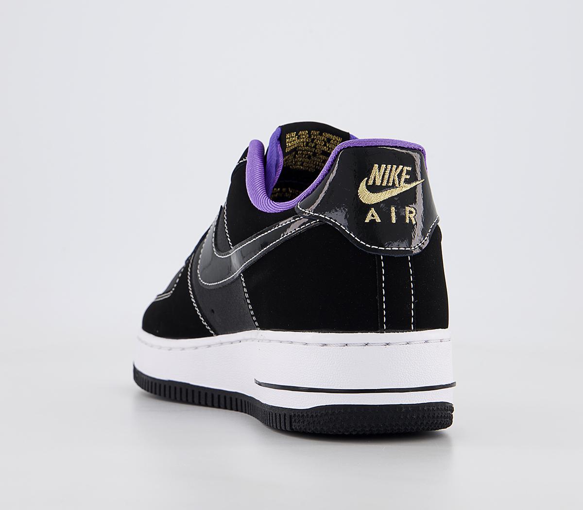 Nike Air Force 1 Lv8 Trainers Black Black Iron Grey White Mens Trainers