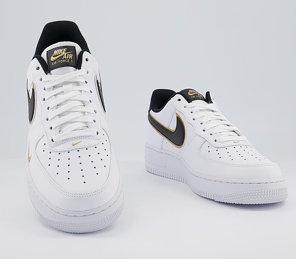 air force 1 lv8 white club gold white