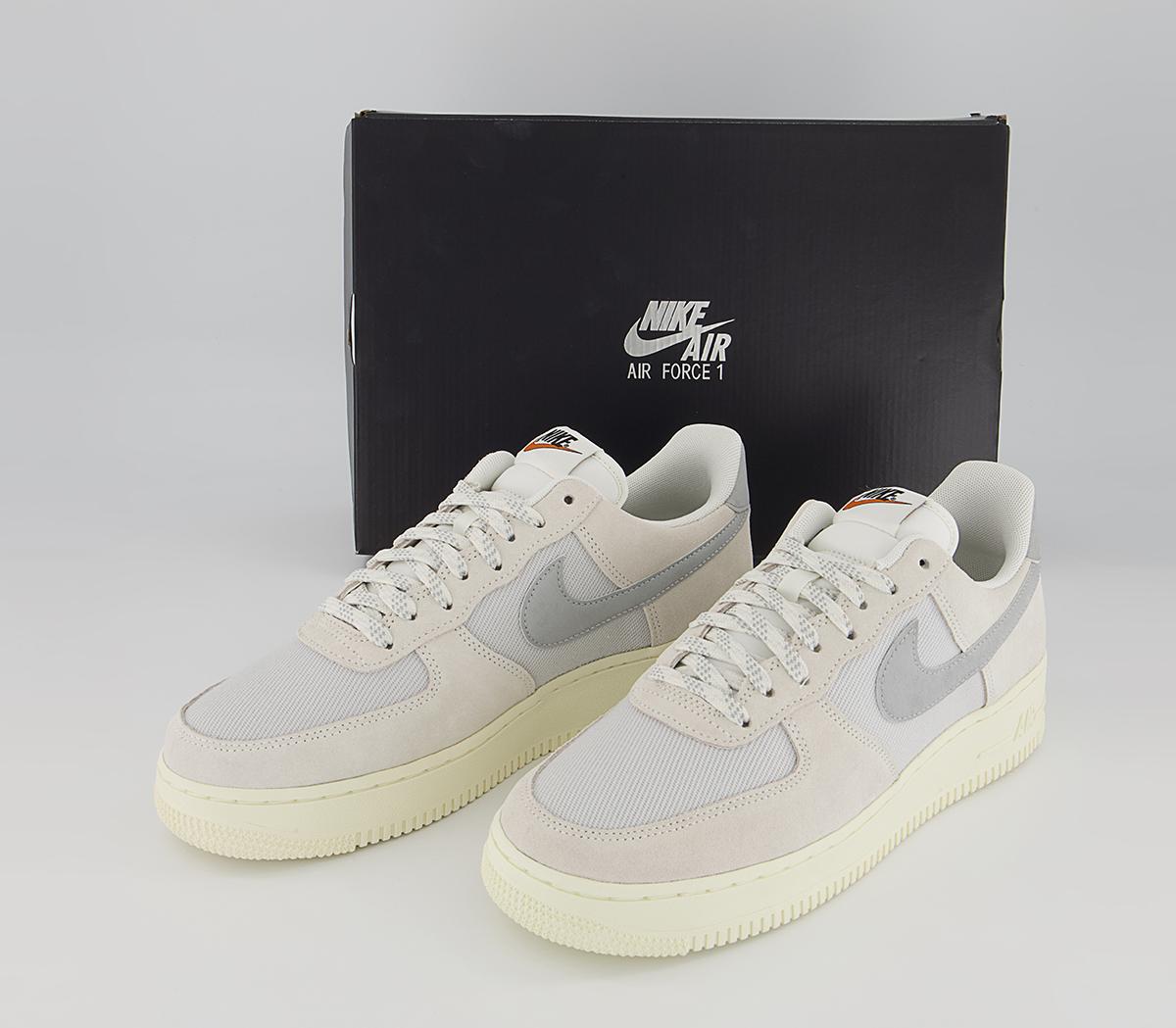 Nike Air Force 1 Lv8 Trainers Nike Air Force 1 Lv8 Trainers Sail Light Smoke Grey Photon Dust Alpha Orange Coc