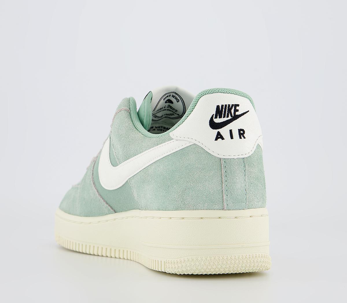 Nike Air Force 1 Lv8 Trainers Nike Air Force 1 Lv8 Trainers Enamel Green Sail Enamel Green Alpha Orange Coconu