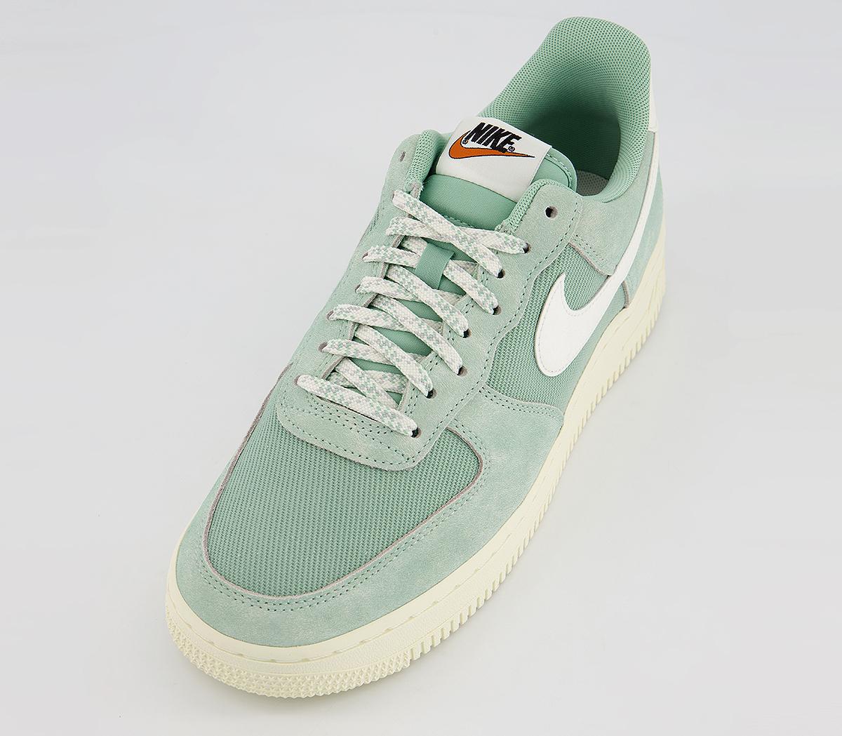 Nike Air Force 1 Lv8 Trainers Nike Air Force 1 Lv8 Trainers Enamel Green Sail Enamel Green Alpha Orange Coconu