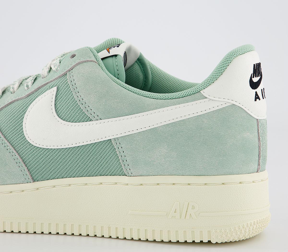 Nike Air Force 1 Lv8 Trainers Nike Air Force 1 Lv8 Trainers Enamel Green Sail Enamel Green Alpha Orange Coconu