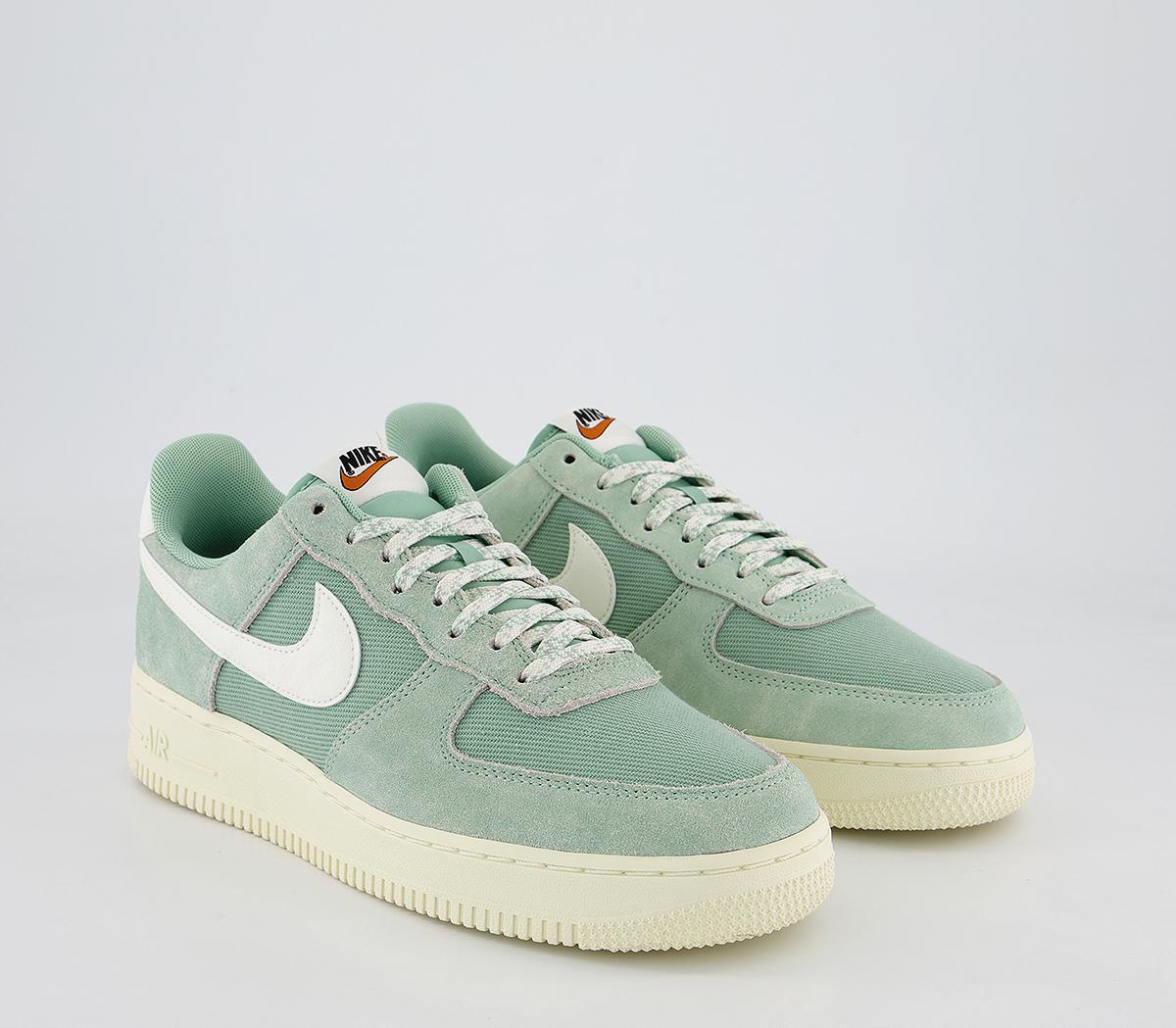 Nike Air Force 1 Lv8 Trainers Nike Air Force 1 Lv8 Trainers Enamel Green Sail Enamel Green Alpha Orange Coconu