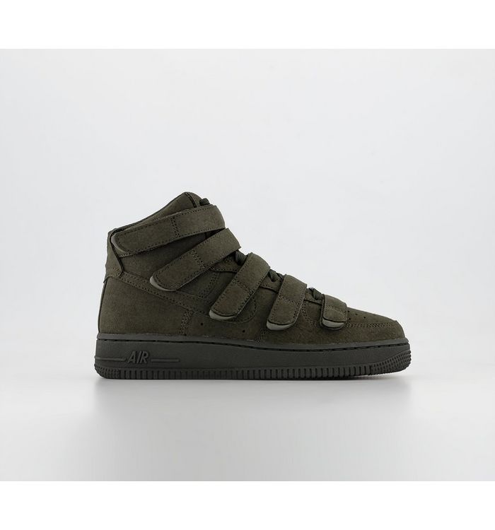Nike Air Force 1 High Trainers Sequoia Sequoia Sequoia In Natural
