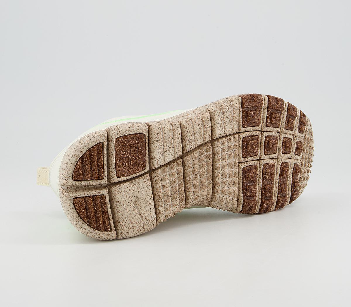 Nike Free Run Trial Trainers Nike Free Run Trial Trainers Coconut Milk Lime Glow Gold Black