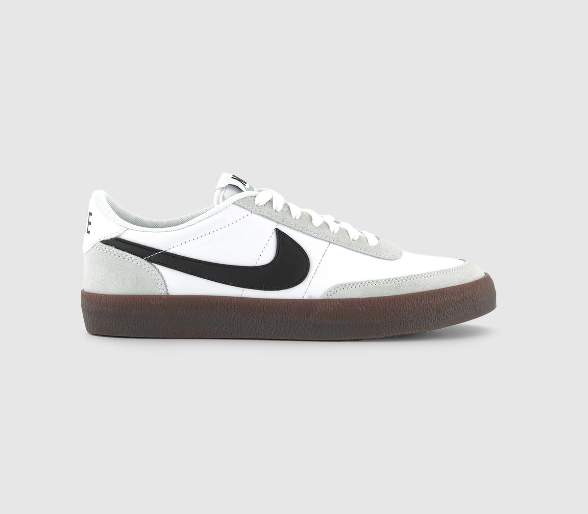 NikeKill Shot TrainersWhite Black Light Silver Gum Dark Brown