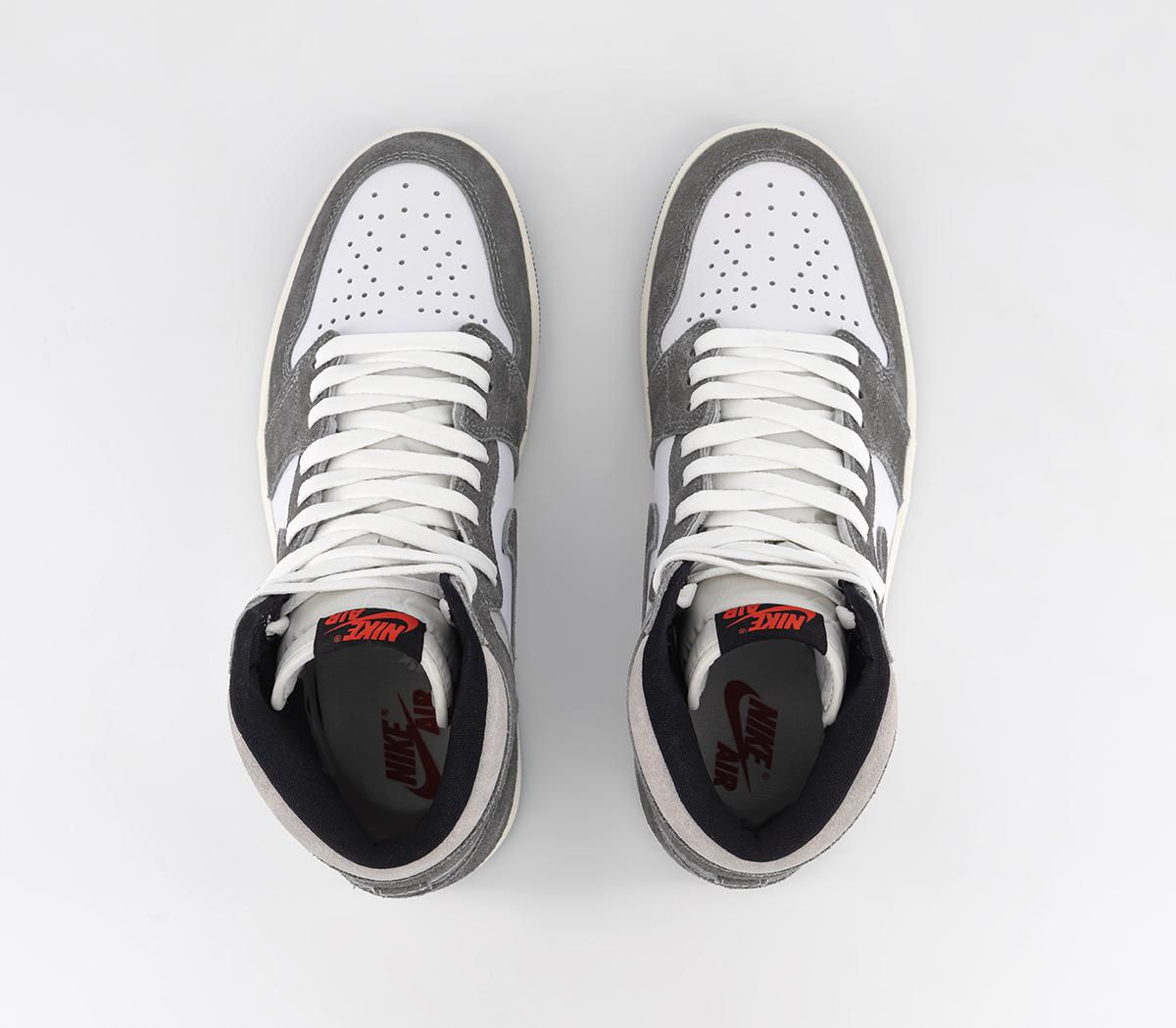 JordanAir Jordan 1 High Trainers Washed Suede