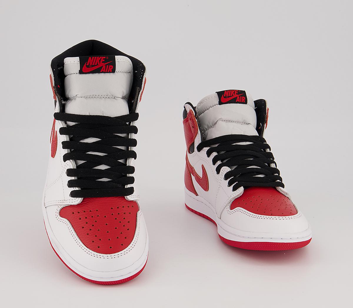 Jordan Air Jordan 1 High Trainers Jordan Air Jordan 1 High Trainers White Univ Red Black