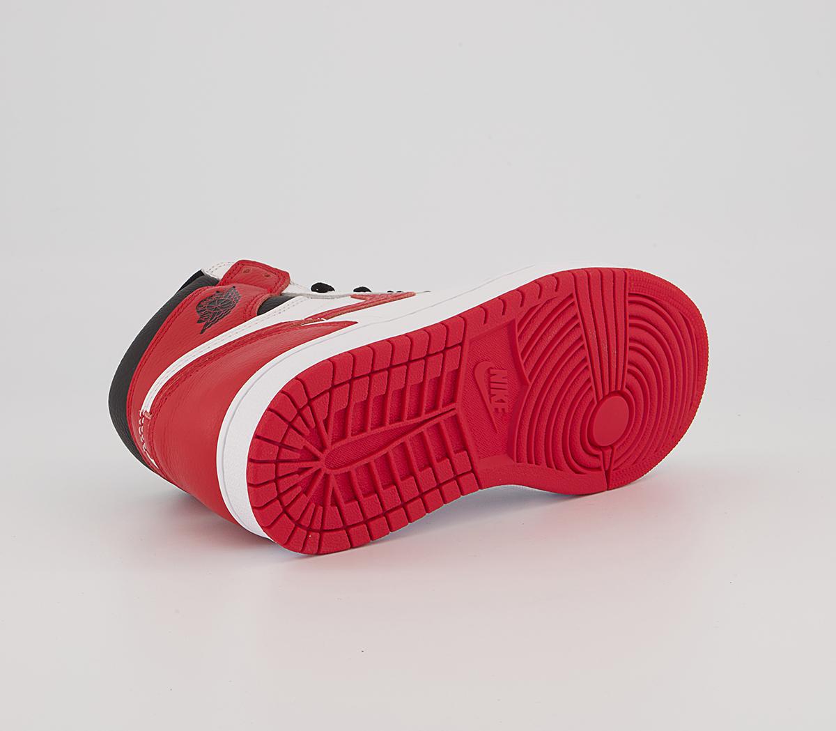Jordan Air Jordan 1 High Trainers Jordan Air Jordan 1 High Trainers White Univ Red Black
