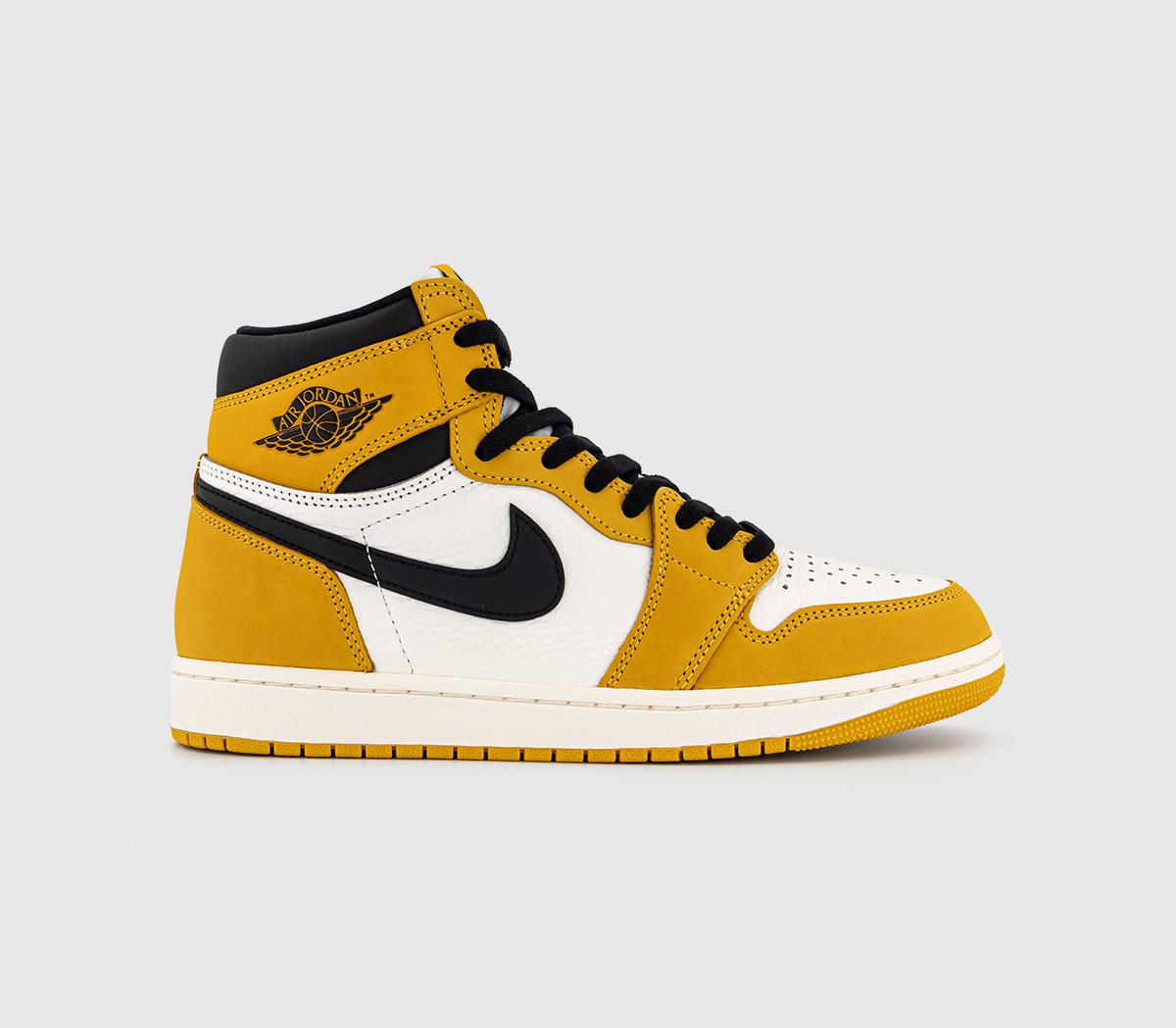 Black & yellow 1s best sale