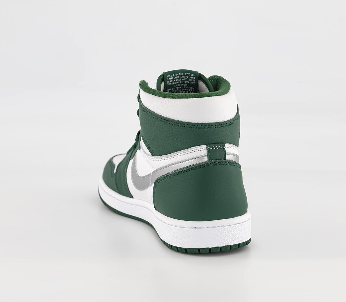 シューズ(男性用) Air Jordan 1 High Golf \"llic Green\" Nike Air Jordan 1 High Golf White Pine Green Mens Uk 9 Eu 44