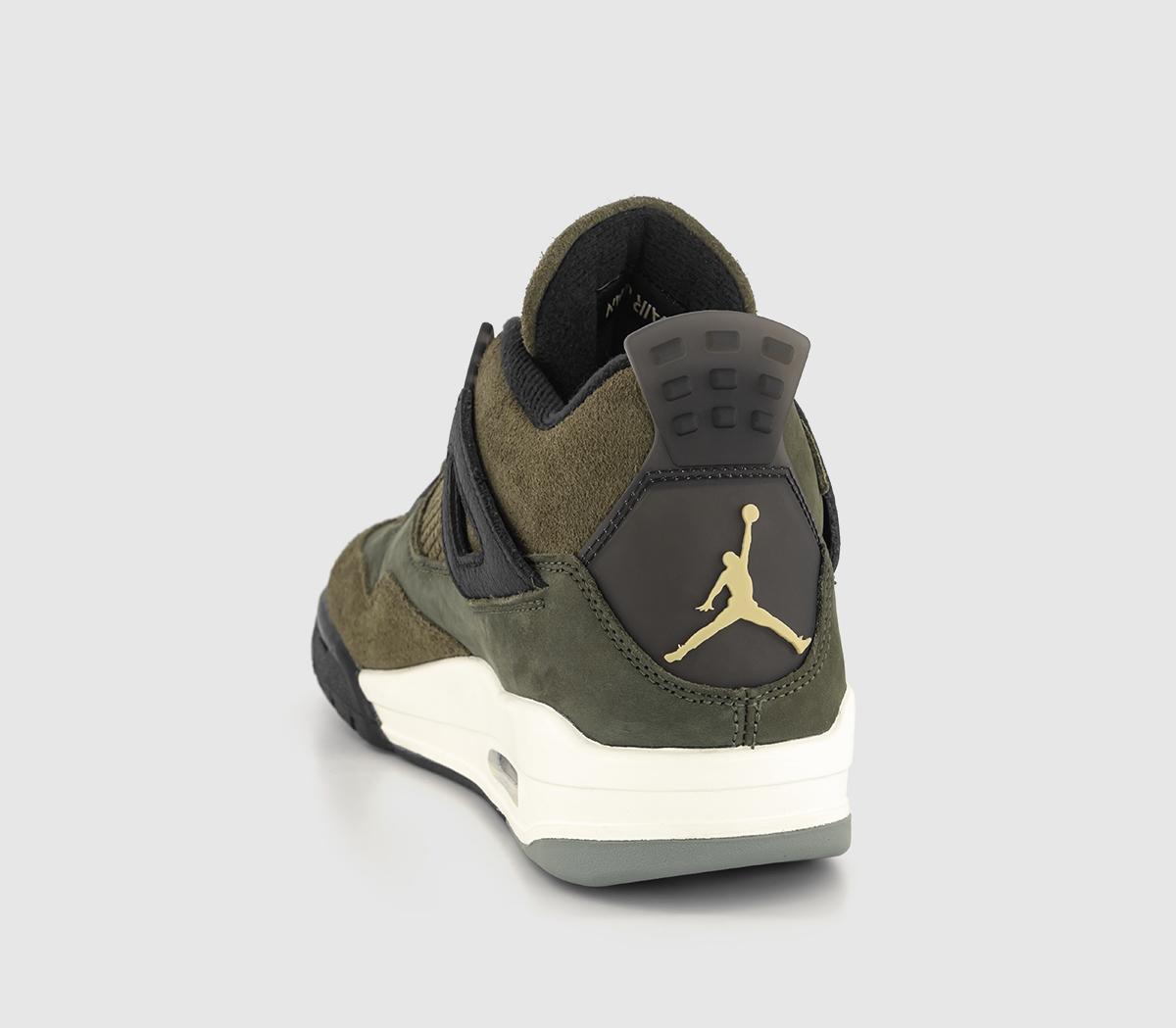 jordan 4s khaki