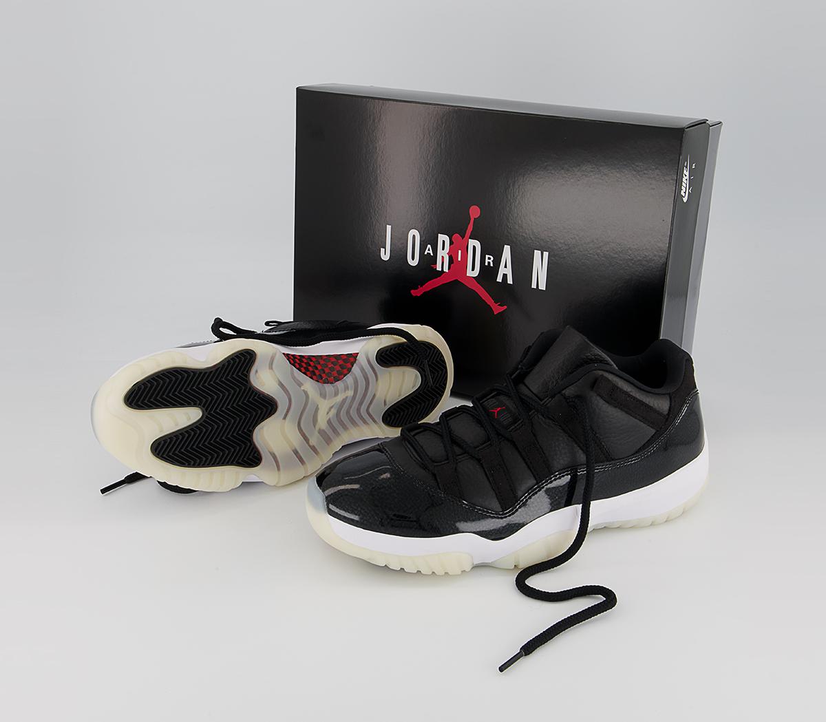 Jordan Air Jordan 11 Low Jordan Air Jordan 11 Low Black Gym Red White Sail