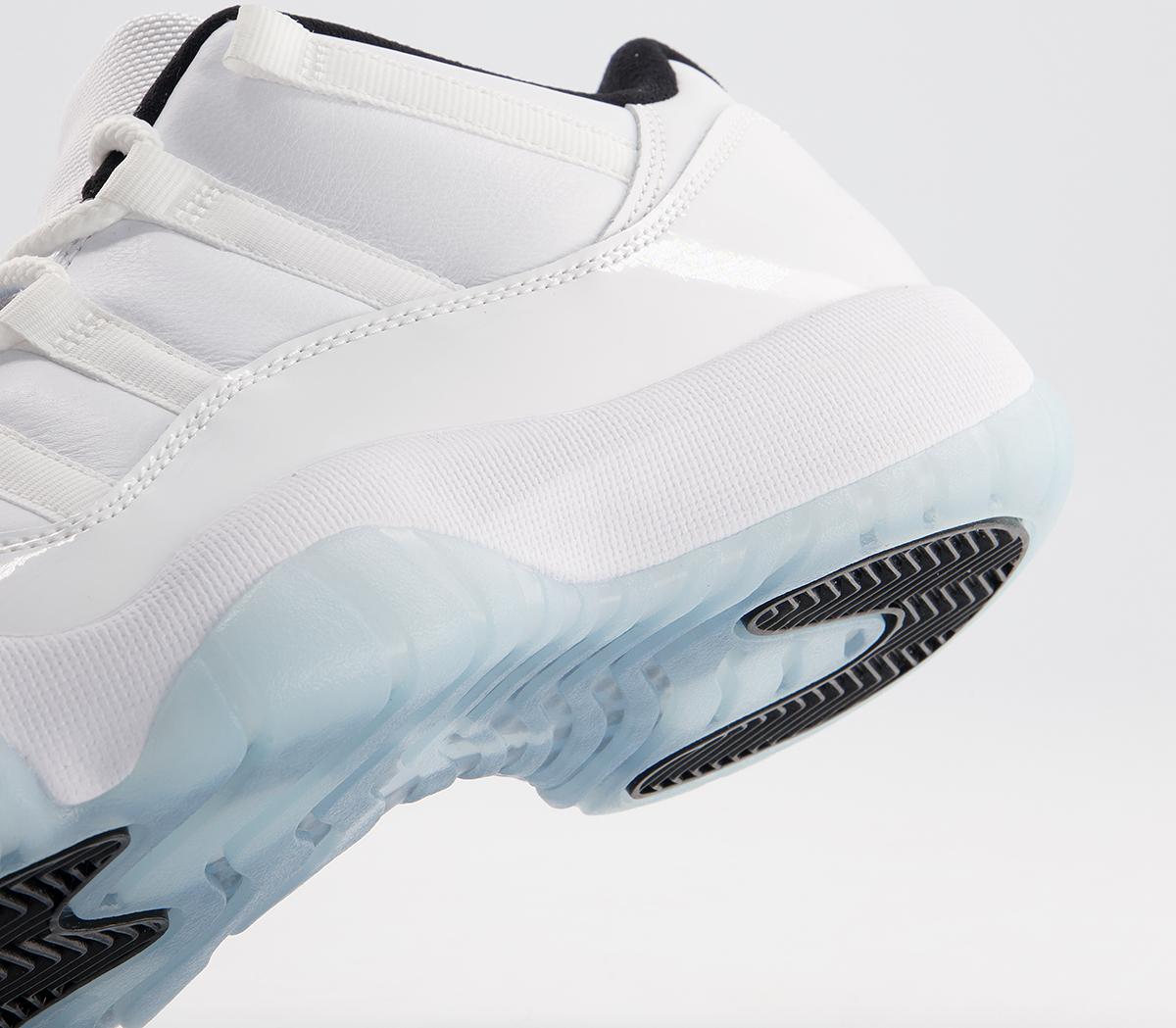 JordanAir Jordan 11 Low TrainersWhite Legend Blue White Black Columbia