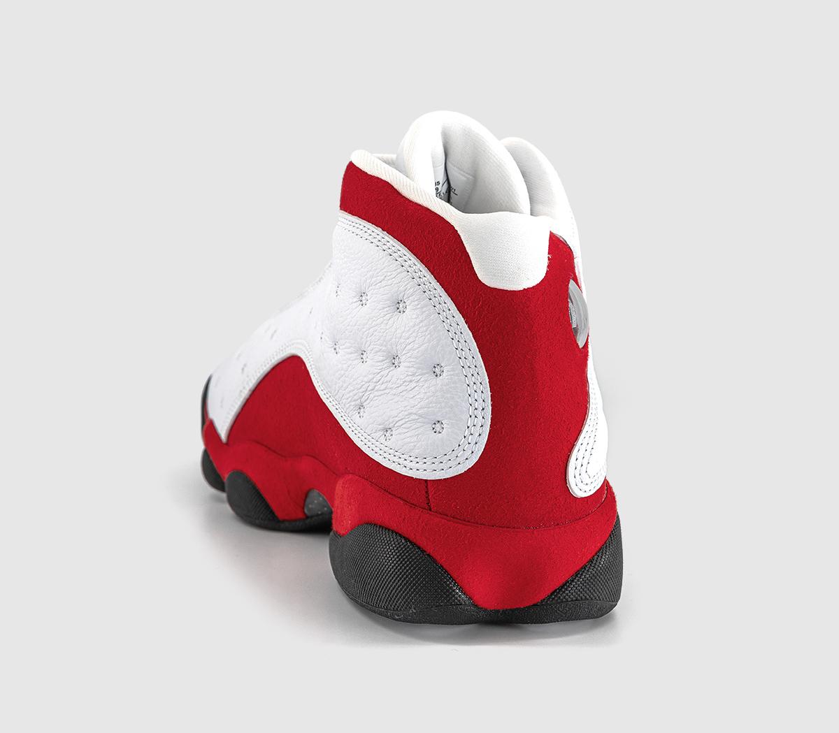 JordanAir Jordan 13 TrainersWhite Black True Red