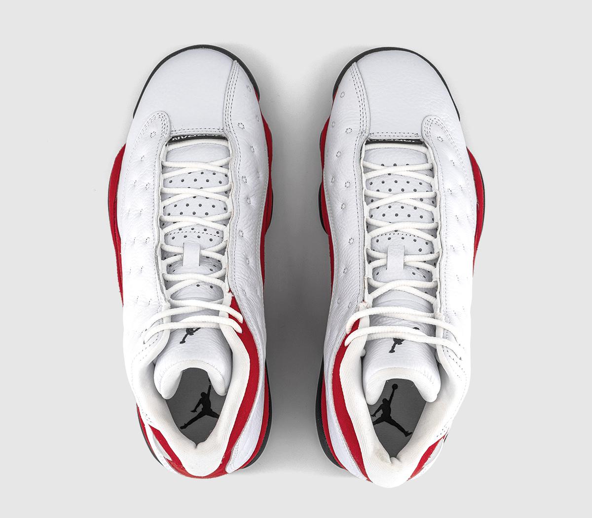 JordanAir Jordan 13 TrainersWhite Black True Red