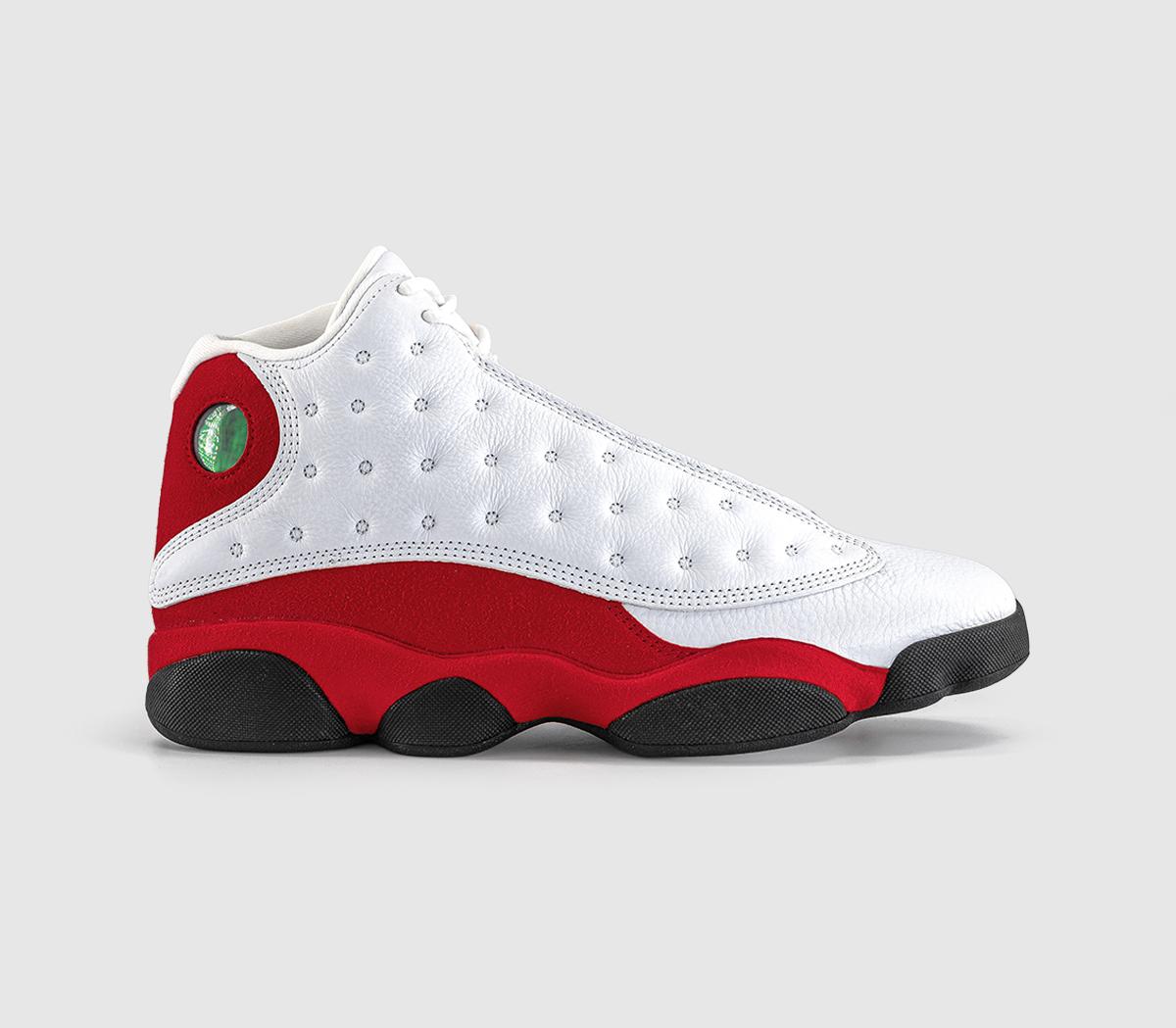 JordanAir Jordan 13 TrainersWhite Black True Red