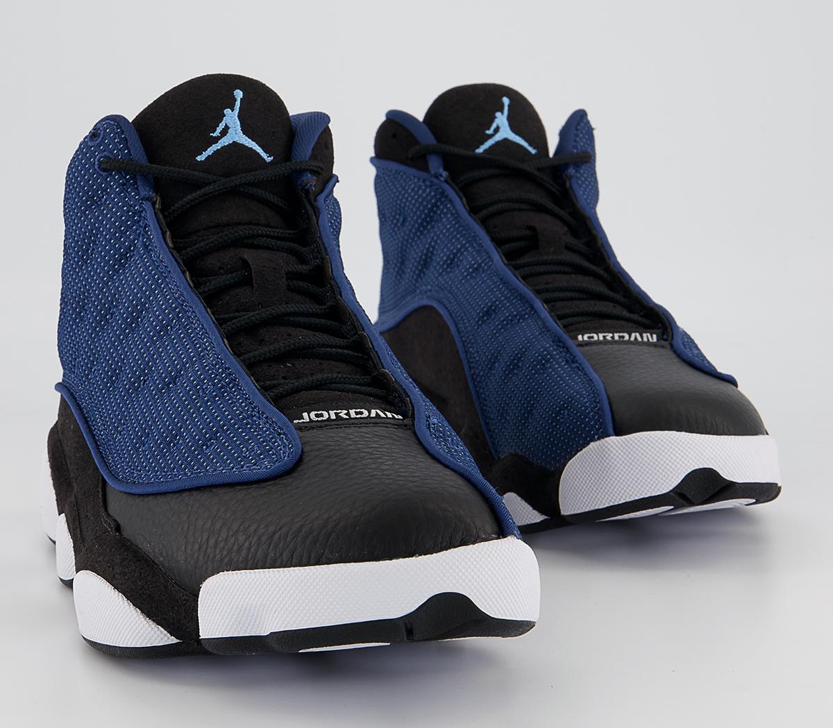 Jordan Air Jordan 13 Trainers Jordan Air Jordan 13 Trainers Navy Univ Blue Blackwhite