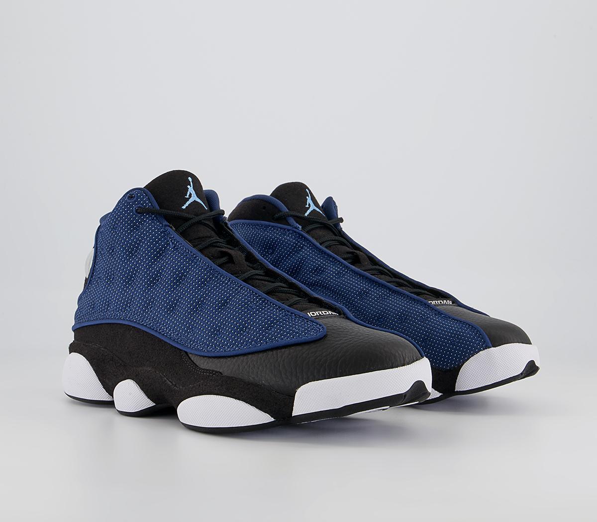 Jordan Air Jordan 13 Trainers Jordan Air Jordan 13 Trainers Navy Univ Blue Blackwhite