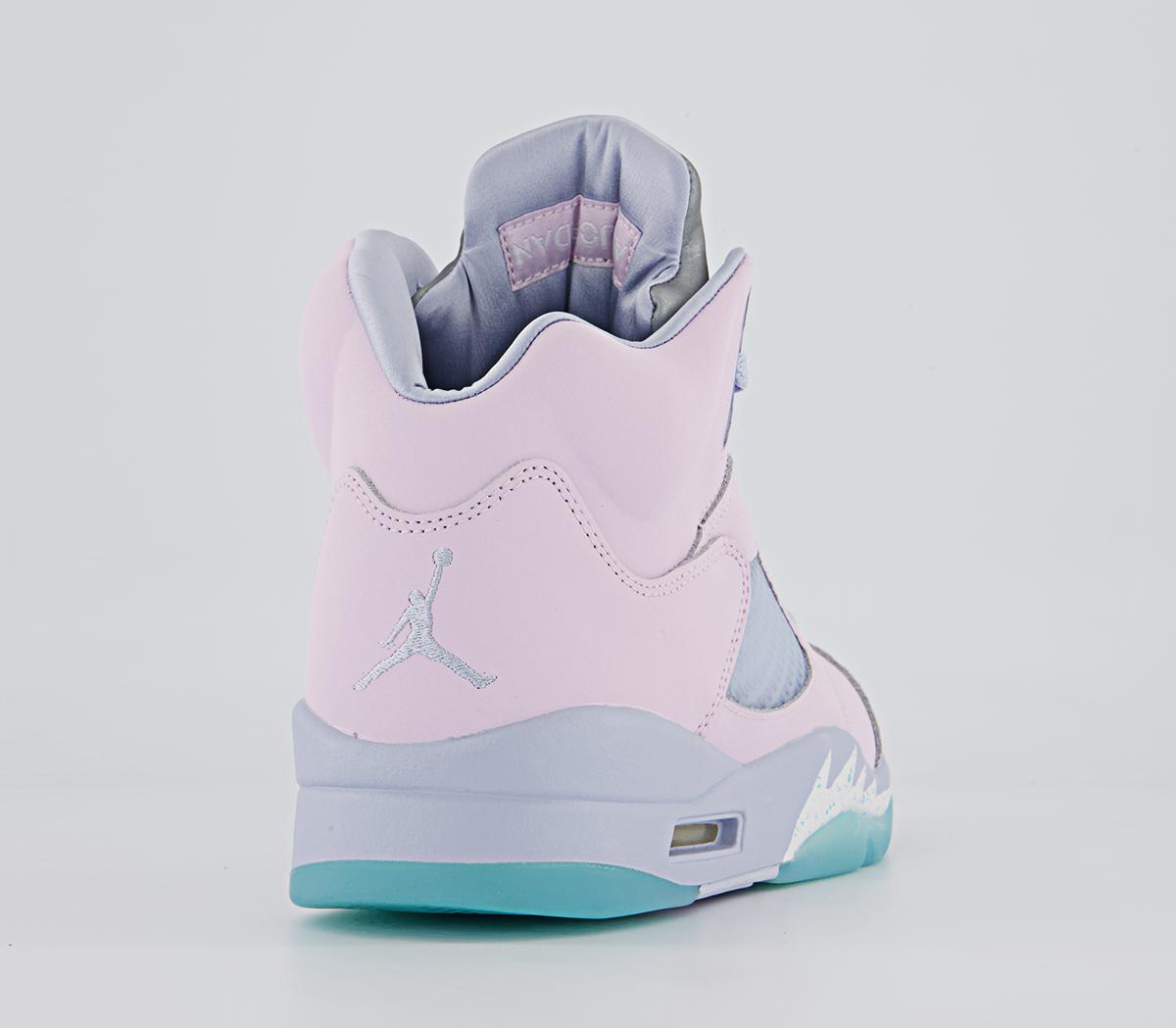 Jordan Air Jordan 5 Trainers Jordan Air Jordan 5 Trainers Easter Regal Pink Ghst Copa