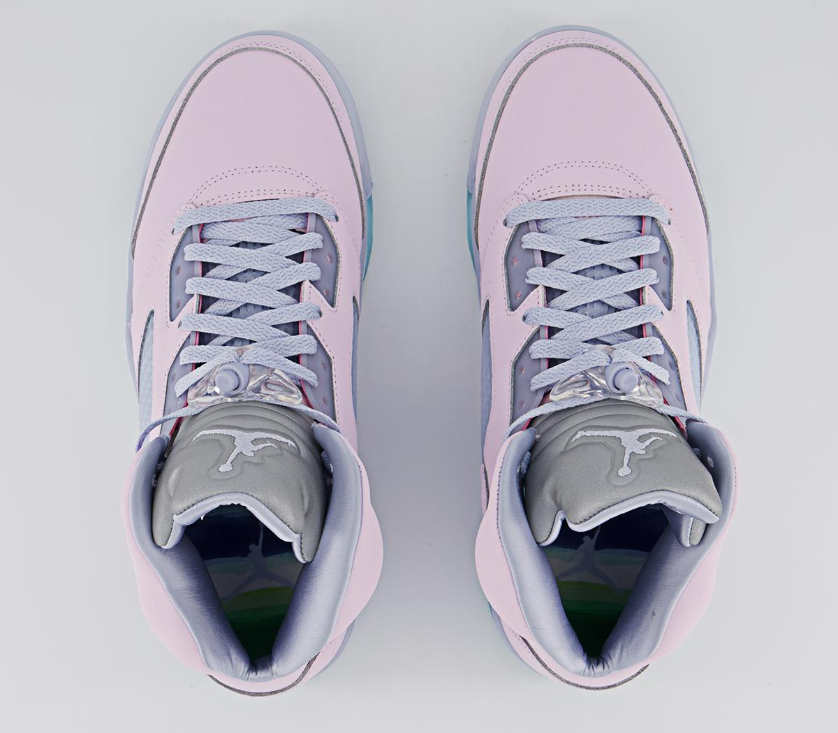 Jordan Air Jordan 5 Trainers Jordan Air Jordan 5 Trainers Easter Regal Pink Ghst Copa